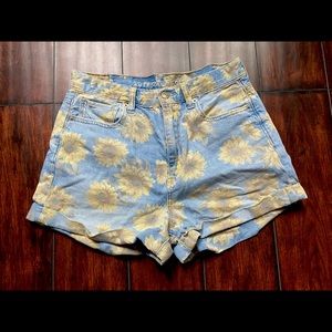 American Eagle Denim Mom Shorts